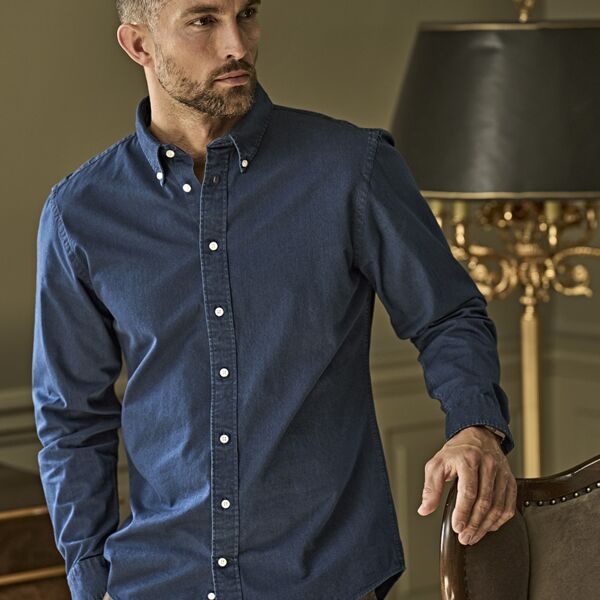 Tee Jays Long Sleeve Casual Twill Shirt Thumbnail