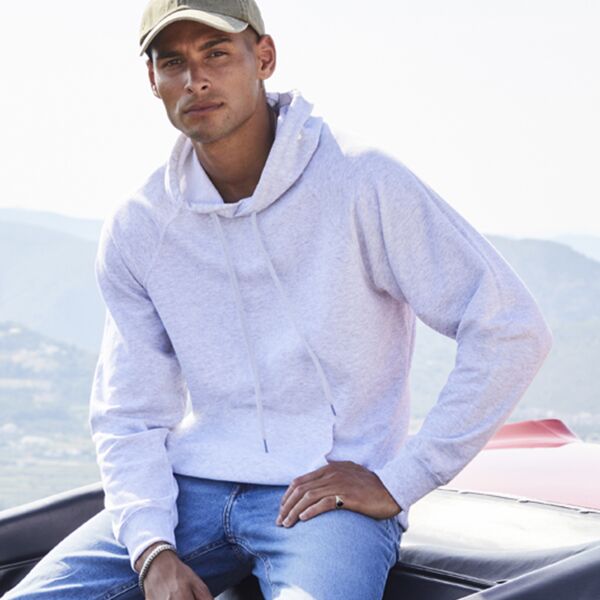 Fruit of the Loom Lightweight Hooded Sweatshirt Thumbnail